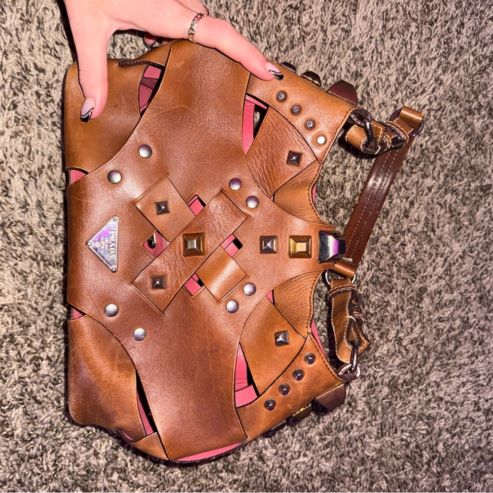 PRADA Vitello Cross bag